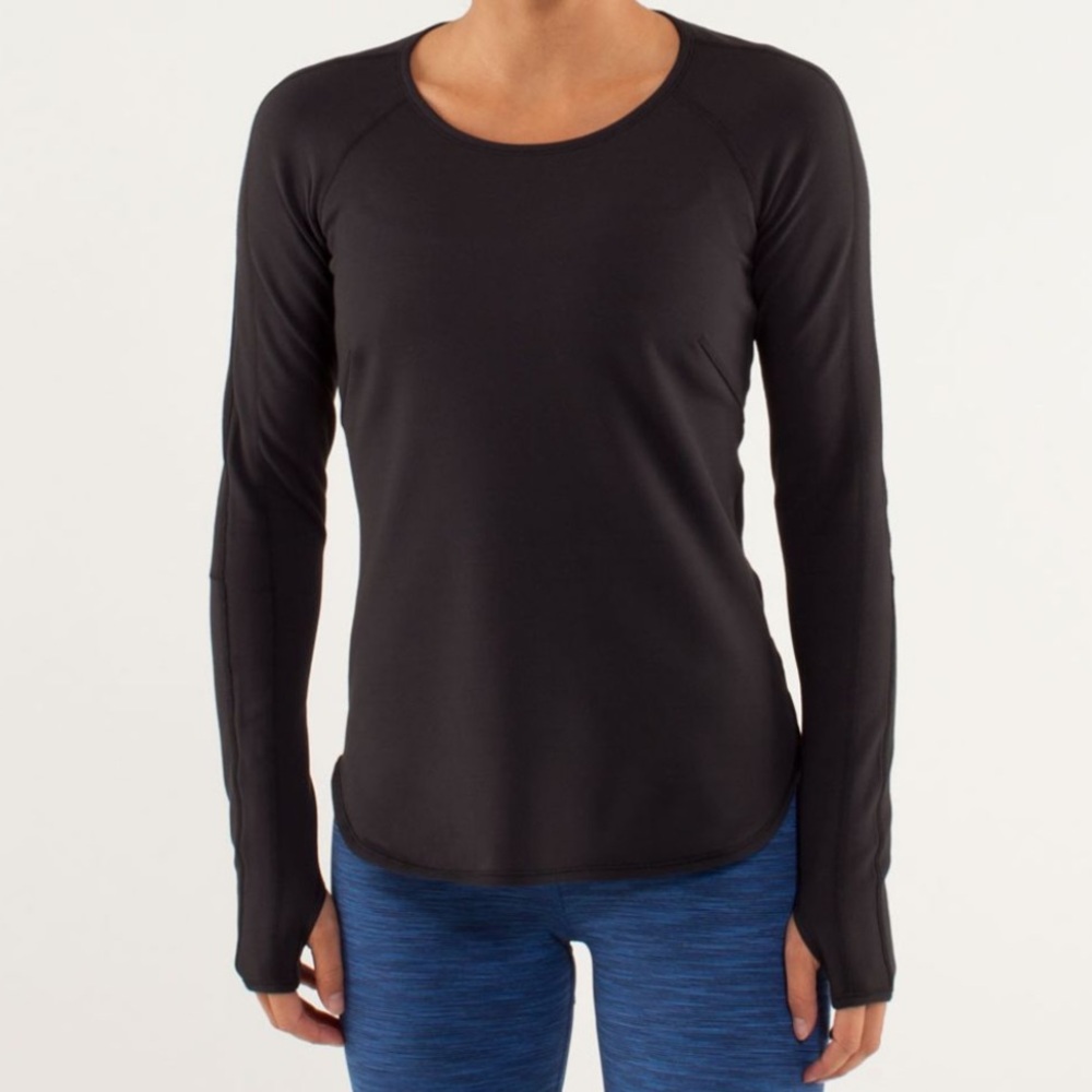 Lululemon 🍋 Runder Under Long Sleeve Size 4